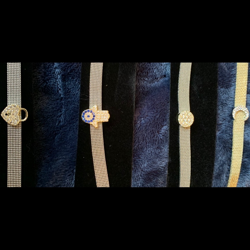 Magnetic Bracelets-in two tone, each are separate